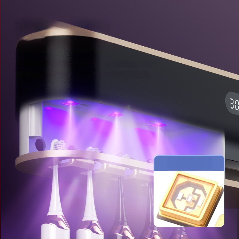 Ra-610 dantų šepetėlių sterilizatorius — UV dezinfekcija, 300 s, USB maitinimas, prisilietimo valdymas