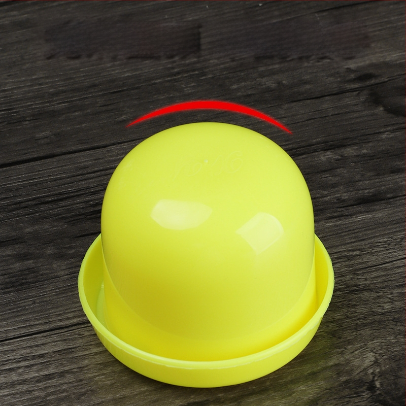 ABS medžiagos kauliukų puodelių rinkinys, apvalūs kampai, modelis 302, dėžutėje 60 vnt., prekės ženklas Apricot Charm