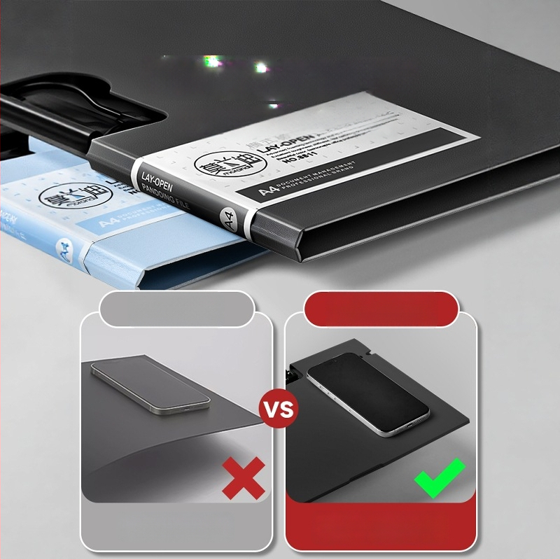 Failų dėklas Chalk time Fbsg-wjj-05430, plastikas, A4