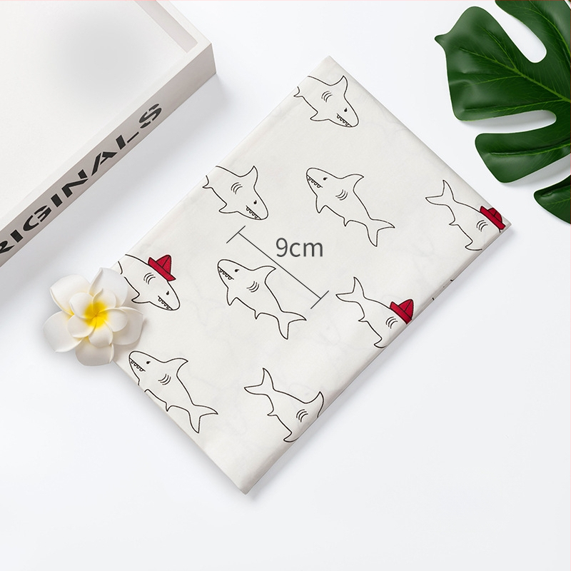 Vaikų spausdinta medvilninė twill audinys patalynės užvalkalams — 100% medvilnė, plotis 160 cm, 110 g/m², siūlų tankis 40×40, tankis 133×72