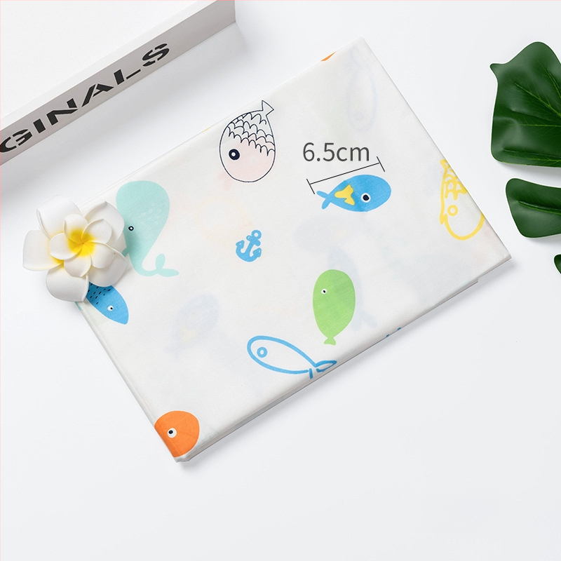 Vaikų spausdinta medvilninė twill audinys patalynės užvalkalams — 100% medvilnė, plotis 160 cm, 110 g/m², siūlų tankis 40×40, tankis 133×72