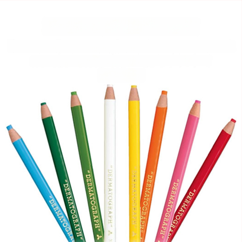 Mitsubishi 7600 õlidel põhinev kriidipliiats, 0,5 mm otsaga, kirjutamiseks filmile/nahale/klaasile/metallile