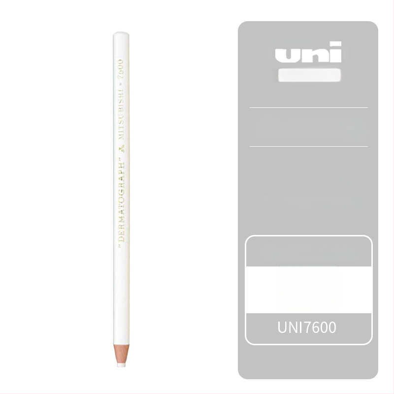 Mitsubishi 7600 õlidel põhinev kriidipliiats, 0,5 mm otsaga, kirjutamiseks filmile/nahale/klaasile/metallile