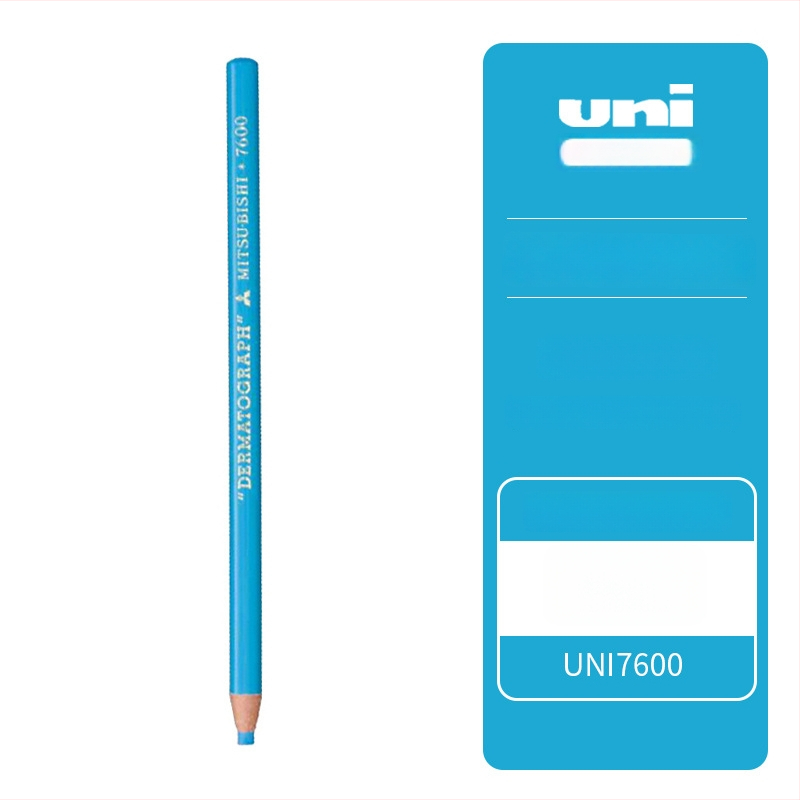 Mitsubishi 7600 õlidel põhinev kriidipliiats, 0,5 mm otsaga, kirjutamiseks filmile/nahale/klaasile/metallile