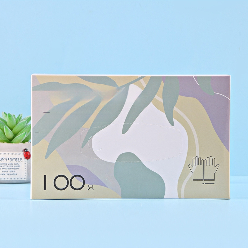 Xinyihe vienkartinės PE pirštinės virtuvėms, skaidrios, 0,05 mm storis, dulkėms atsparios