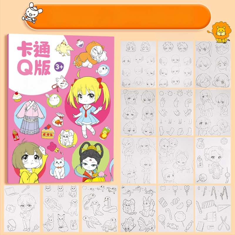 GROBES Sukiojamas piešimo kreidelė, Rotating crayon serija, plastmasinis korpusas, apvalus antgalis, ištrinamas