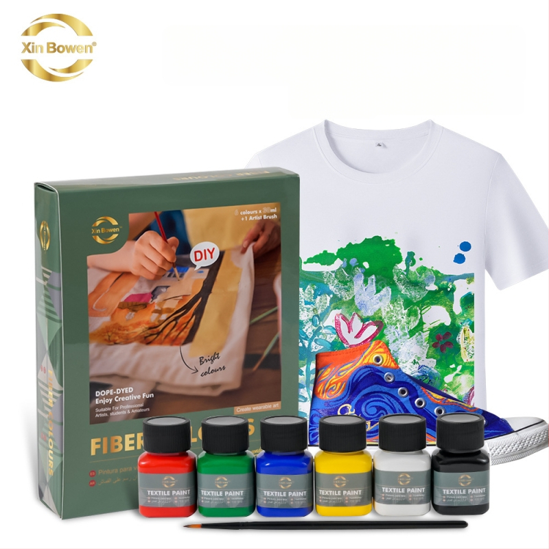 Xin Bowen tapybos pigmentų rinkinys — aliejinės, akrilinės, akvarelės ir gouache dažai; dėžutėje; talpa 25 ml; skirtas tapybai.