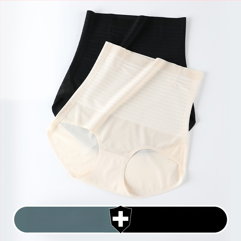 Kõrge taljega vormiv alus naistele, kõhu toetus ja puusade tõstmine, hingav Ice Silk kootud materjal, 60% nailon, puuvillane vooder piirkonnas, õmblusteta