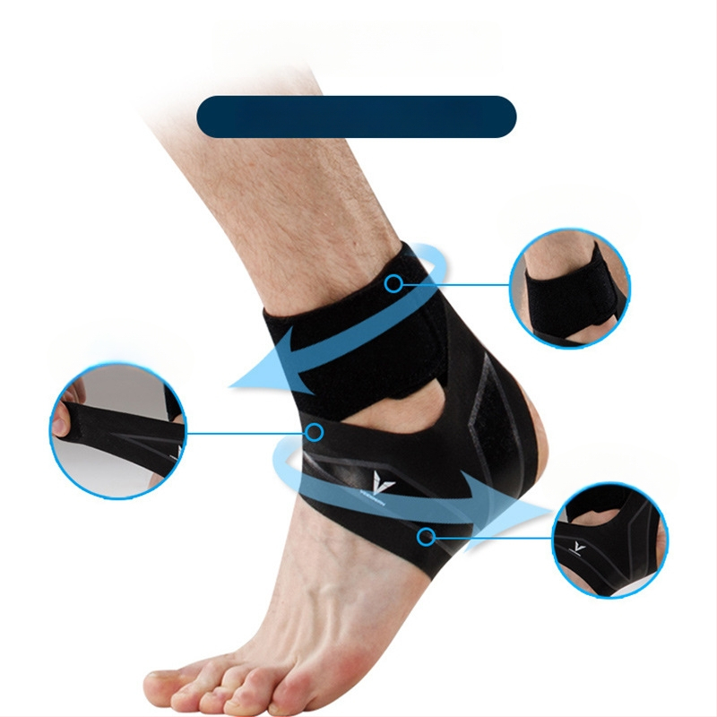 Kulkšnies orthozė krepšiniui – universali čiurnos palaikymo įtvara stabilizacijai ir reabilitacijai (Medžiaga: guma/nylonas/polisteris; Sportas: krepšinis; Apsaugos dalis: čiurna; Kategorija: čiurnos įtvaras)