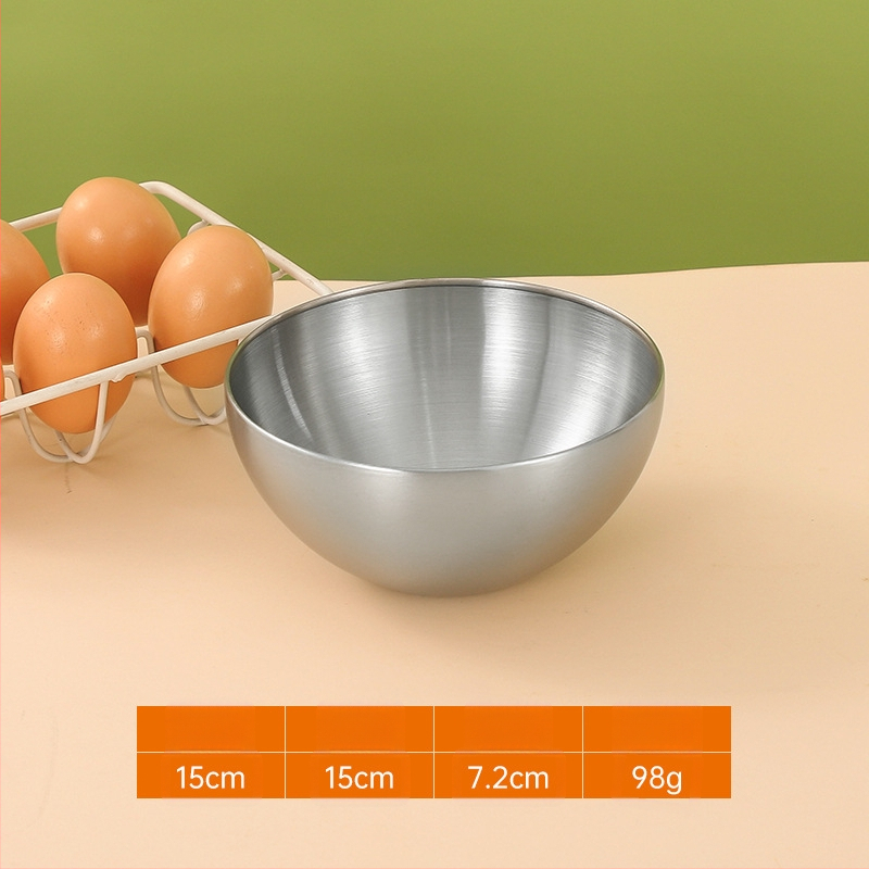 Nerūdijančio plieno salotų dubuo, šiuolaikiškas minimalistinis dizainas, kilmės vieta Čaozhou, Kinija