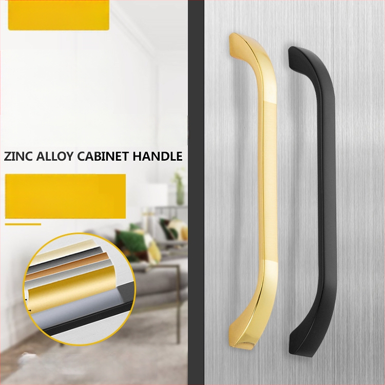 Liyu spintelės rankenėlė, cinko lydinys, dizainas su viena anga, šiuolaikinis minimalistinis stilius, tinka spintelių durims ir stalčiams