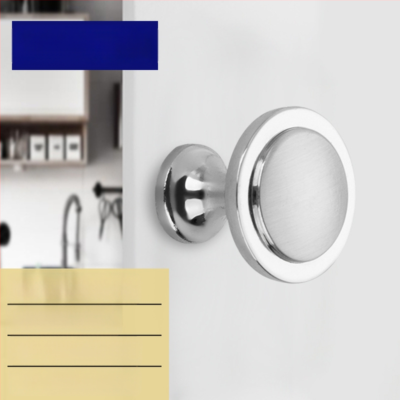 Liyu spintelės rankenėlė, cinko lydinys, dizainas su viena anga, šiuolaikinis minimalistinis stilius, tinka spintelių durims ir stalčiams