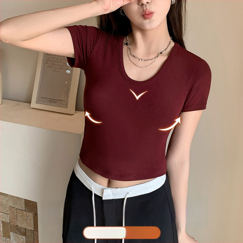 Bevielis krūštis su kvėpuojančiu Ice Silk audiniu, be siūlių kupštelės, su putų įdėklu