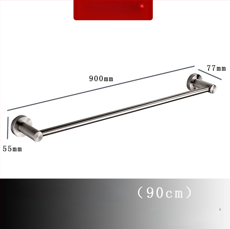 Seininis rankšluosčių laikiklis iš 304 nerūdijančio plieno, paviršius: ranka šlifuota/veidrodiškai blizgantis, apkrova 20 kg, vieno sluoksnio, šiuolaikiškas stilius