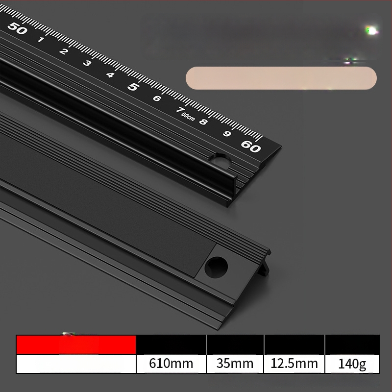 Cassiolo aliuminio lydinio liniuotė piešiniams – sutirštėtas korpusas, apsauginis kraštas, piešimo vadovas