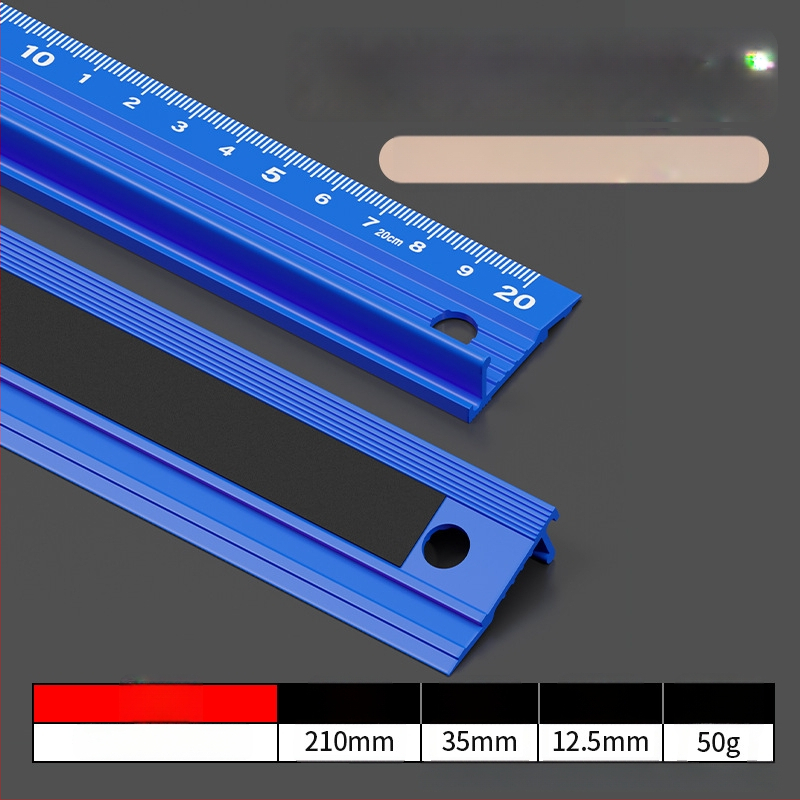 Cassiolo aliuminio lydinio liniuotė piešiniams – sutirštėtas korpusas, apsauginis kraštas, piešimo vadovas