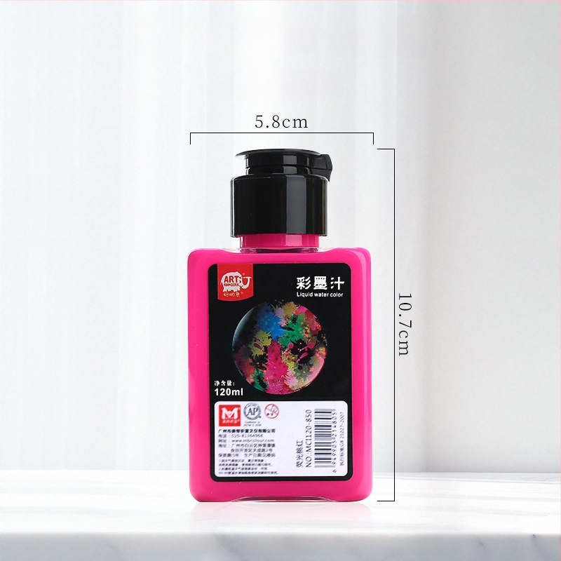 Meibang spalvota tintas Kinijos tapybai ir kaligrafijai, fluorescencinė tintė, kodas 388