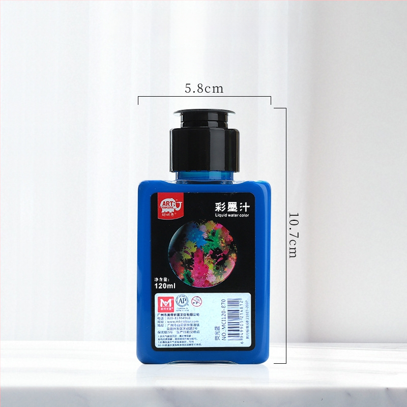 Meibang spalvota tintas Kinijos tapybai ir kaligrafijai, fluorescencinė tintė, kodas 388