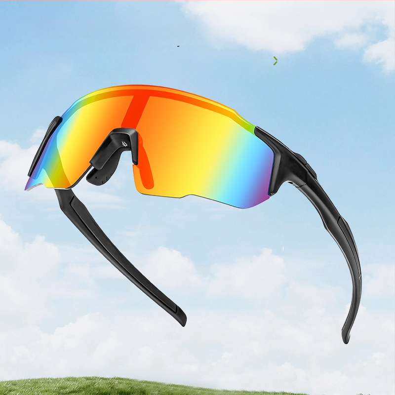 Dviračių ir lauko sporto akiniai — vėjo ir smėlio atsparūs, UV apsauga, PC medžiaga, modelis ZM99017