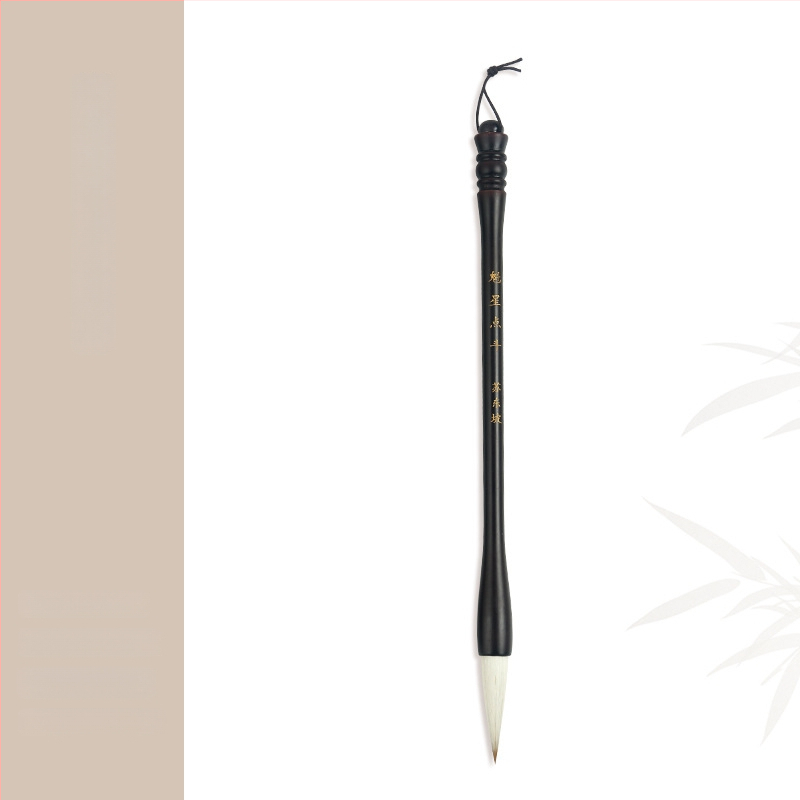 Medinis šepetėlių laikiklis su drakonų galva, 8 adatos, modelis D2987, TT/Tiantian Practice