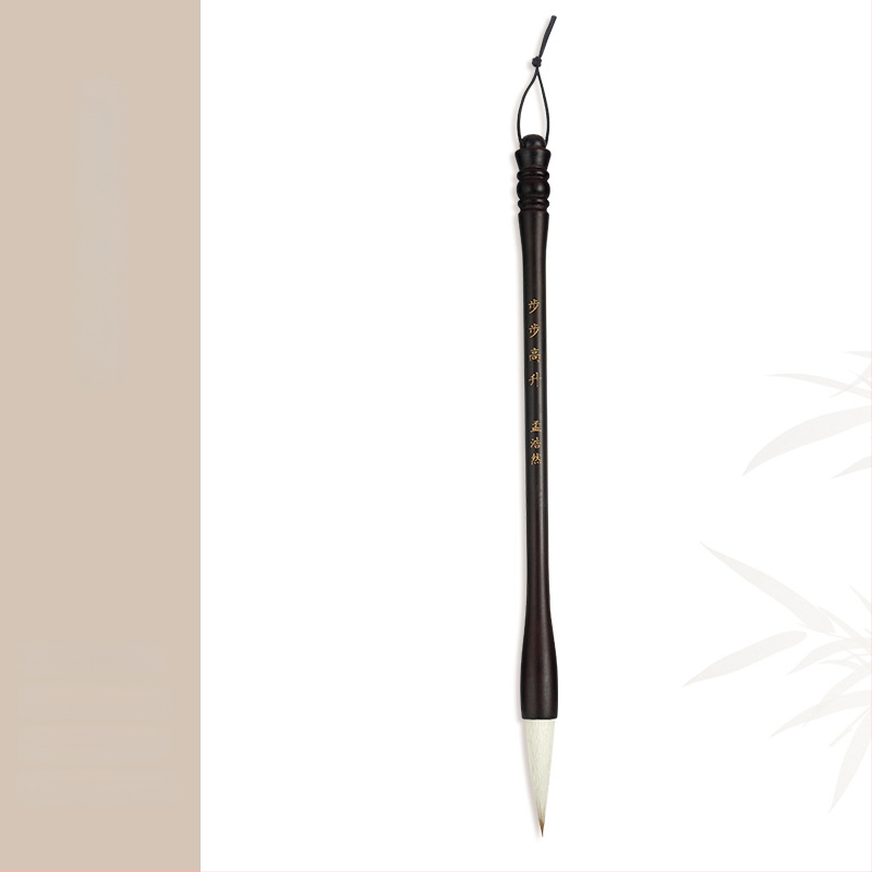 Medinis šepetėlių laikiklis su drakonų galva, 8 adatos, modelis D2987, TT/Tiantian Practice