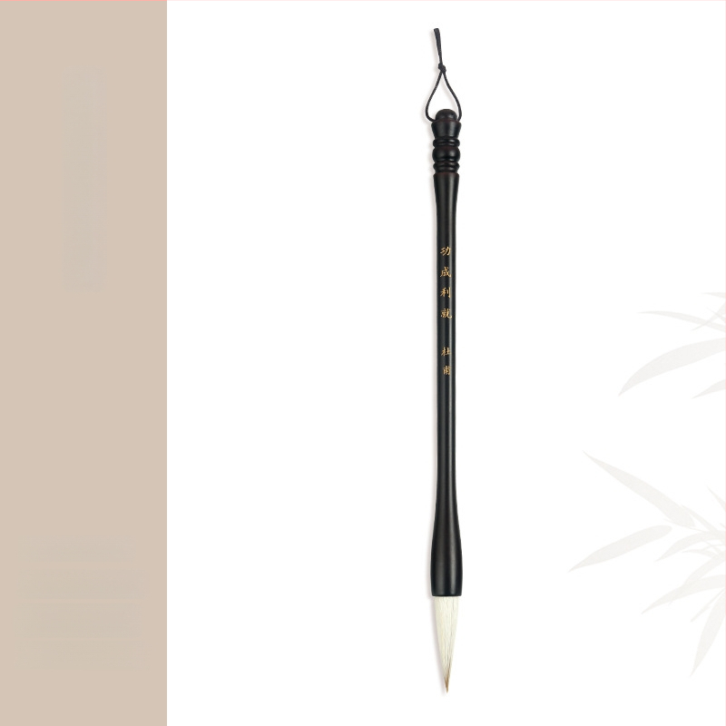 Medinis šepetėlių laikiklis su drakonų galva, 8 adatos, modelis D2987, TT/Tiantian Practice