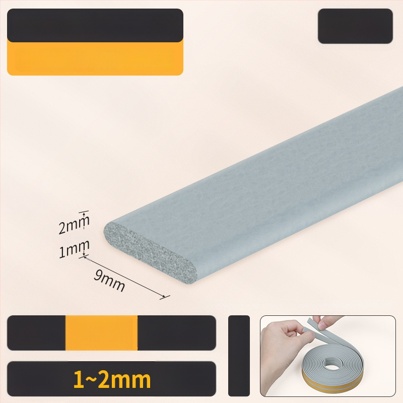 EPDM sandarinimo juosta durims ir langams - D tipo, lipni, atspari dėvėjimuisi, garso izoliacija