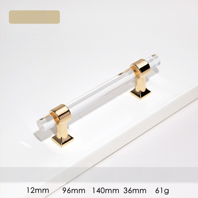 Spintelės durų rankenėlė – Modelis 96 • Medžiagos: akrilas, cinko lydinys • Stilius: šiuolaikinis minimalistinis • Pritaikymas: spintelės durims