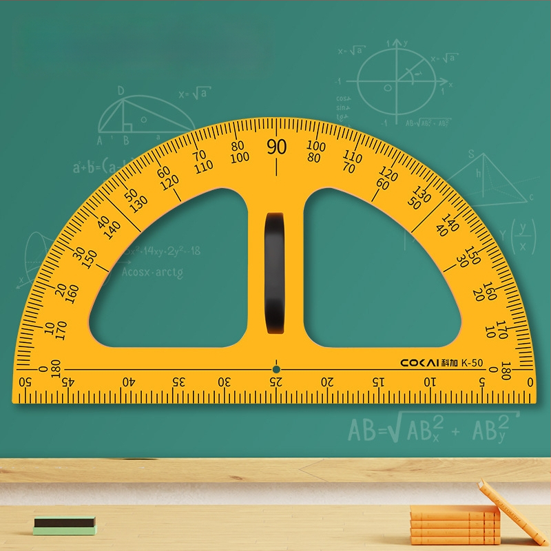 Mokymo magnetinis trikampis rinkinys – plastiko, modelis JXDCZ, prekinis ženklas Liangzhi, skirtas apskritimų braižymui lentos