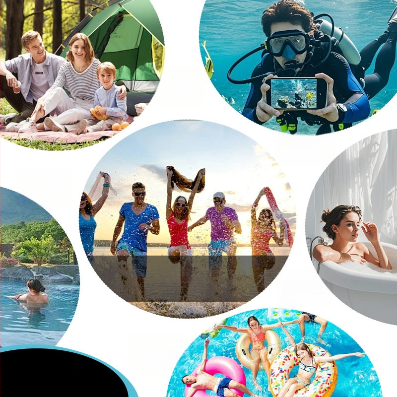 Greitai džiūstantis pončo rankšluostis plaukimo ir banglenčių sportui, unisex vonios chalatas, ultra-fine pluoštas, 300–400 g, 150d siūlai, spauda, pritaikomas