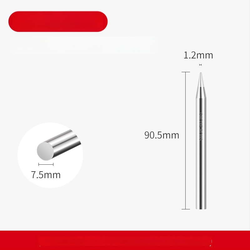 Be švino litavimo galvutė, aukštos galios serija, 80–1000W, oksidacijai atsparus vario pagrindas