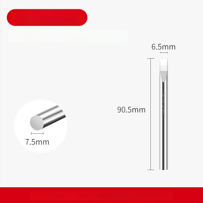 Be švino litavimo galvutė, aukštos galios serija, 80–1000W, oksidacijai atsparus vario pagrindas