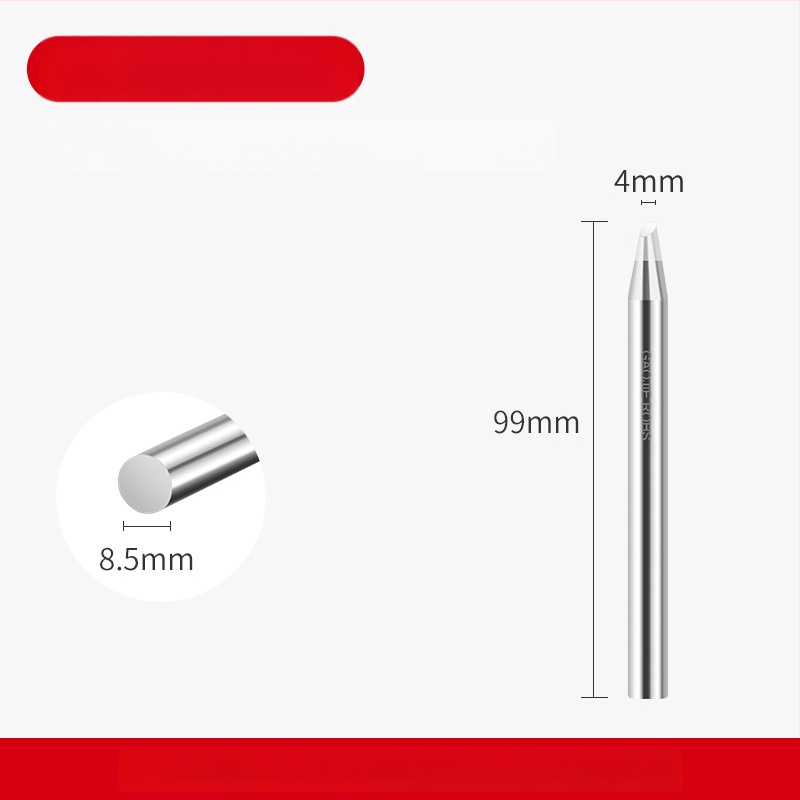 Be švino litavimo galvutė, aukštos galios serija, 80–1000W, oksidacijai atsparus vario pagrindas