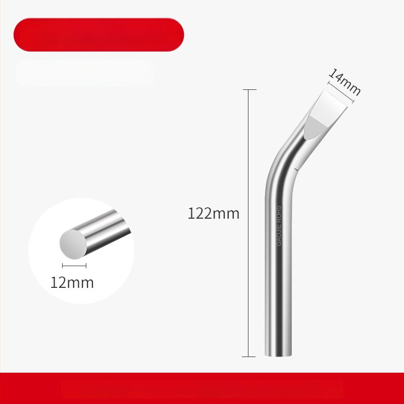 Be švino litavimo galvutė, aukštos galios serija, 80–1000W, oksidacijai atsparus vario pagrindas