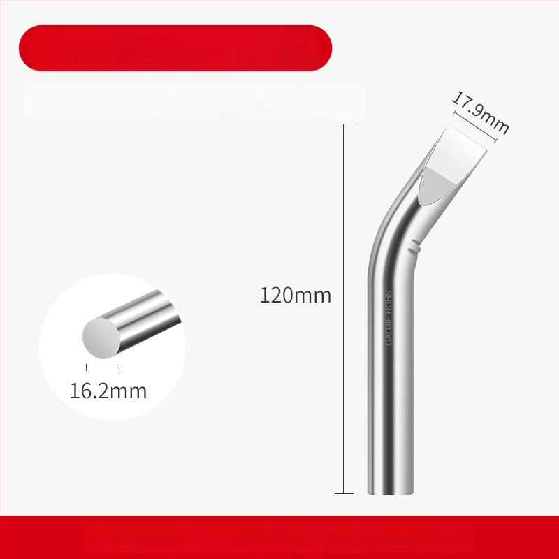 Be švino litavimo galvutė, aukštos galios serija, 80–1000W, oksidacijai atsparus vario pagrindas