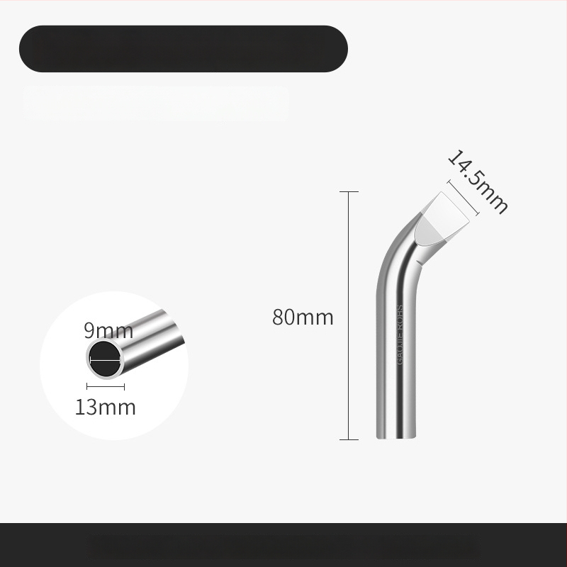 Be švino litavimo galvutė, aukštos galios serija, 80–1000W, oksidacijai atsparus vario pagrindas