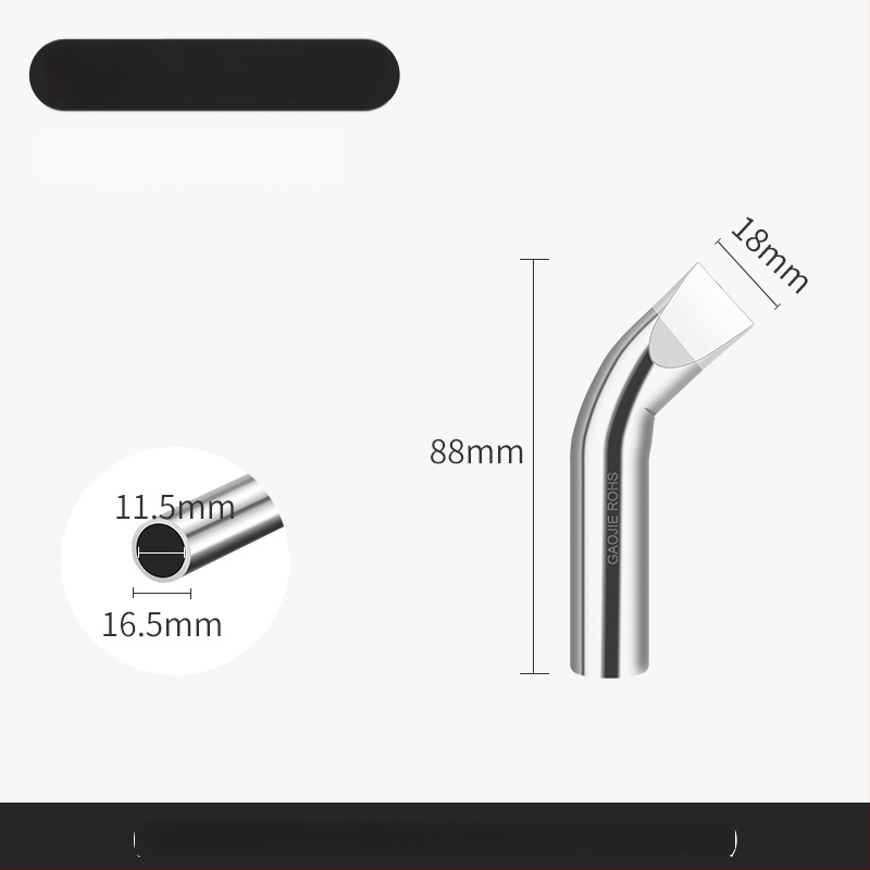 Be švino litavimo galvutė, aukštos galios serija, 80–1000W, oksidacijai atsparus vario pagrindas