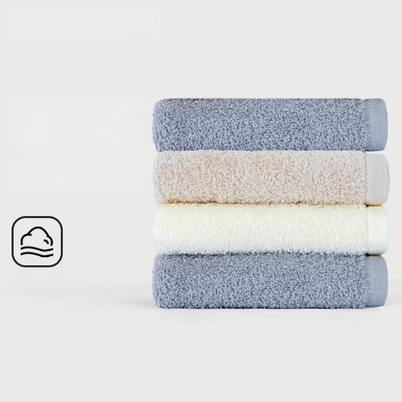 Sanli vaikiškas rankšluostis iš 100% medvilnės, rankšluostis veidui/kūnui, 38 g, paprastas pynimas