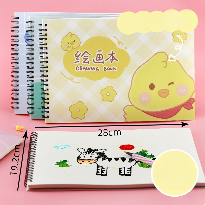 Joonistusraamat – armas jänes ja laisk kass, õpetaja preemia teema (Mudel: YH-A4 joonistusraamat; Kaane materjal: paber; Lintimine: vabalt lehed; Teksti materjal: visandipaber; Paberi tihedus: 150 g/m²; Ühik kaal: ~298 g; Märkus: märkmiku stiil: 2316990671