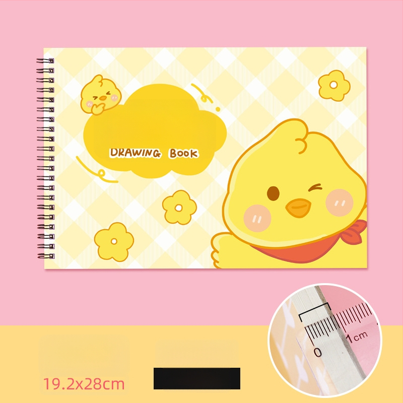 Joonistusraamat – armas jänes ja laisk kass, õpetaja preemia teema (Mudel: YH-A4 joonistusraamat; Kaane materjal: paber; Lintimine: vabalt lehed; Teksti materjal: visandipaber; Paberi tihedus: 150 g/m²; Ühik kaal: ~298 g; Märkus: märkmiku stiil: 2316990671