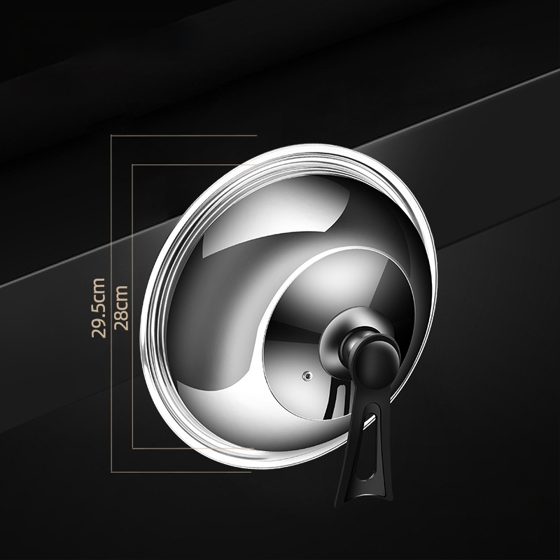 Nerūdijančio plieno puodo dangtis • Modelis: nerūdijančio plieno dangtis • Svoris: 0,4–0,6 kg • Prekės ženklas: AKL • Pritaikymas: Taip