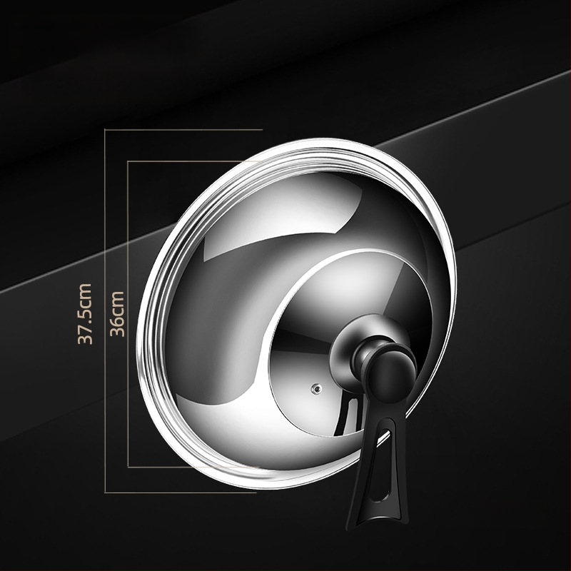 Nerūdijančio plieno puodo dangtis • Modelis: nerūdijančio plieno dangtis • Svoris: 0,4–0,6 kg • Prekės ženklas: AKL • Pritaikymas: Taip