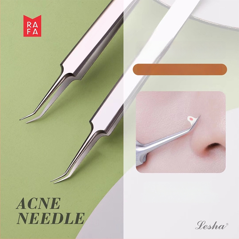 Nerūdijančio plieno spuogų adata ir pincetas – porų valymo įrankis iš Woman Legend, galiojimo laikas 5 metai