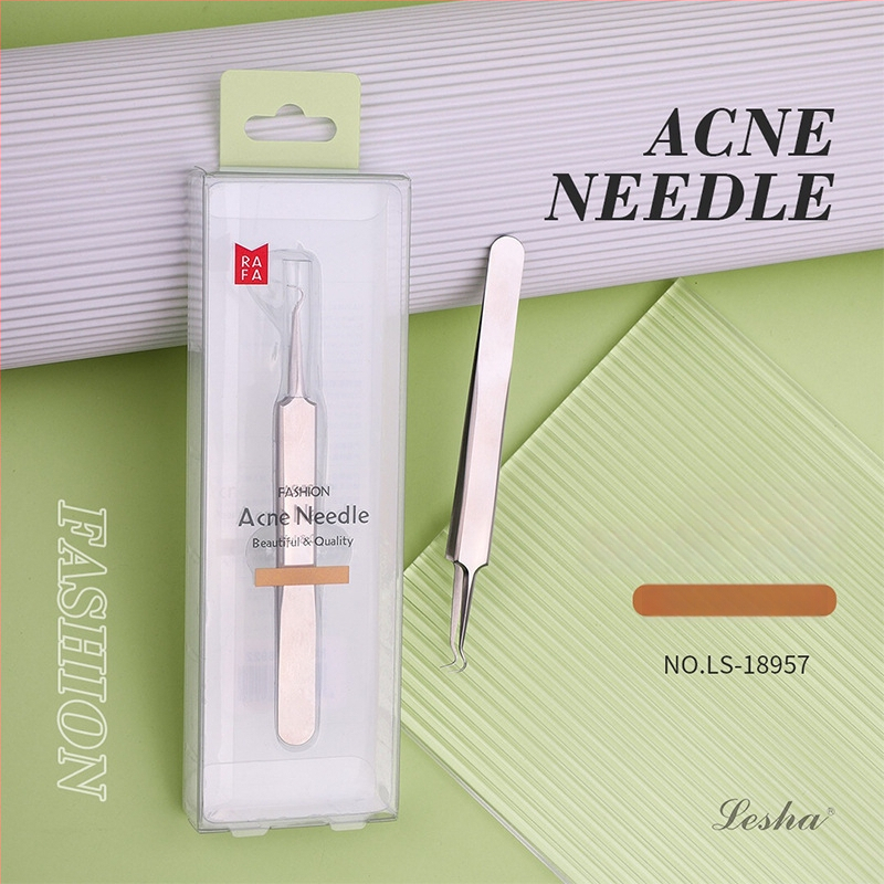 Nerūdijančio plieno spuogų adata ir pincetas – porų valymo įrankis iš Woman Legend, galiojimo laikas 5 metai