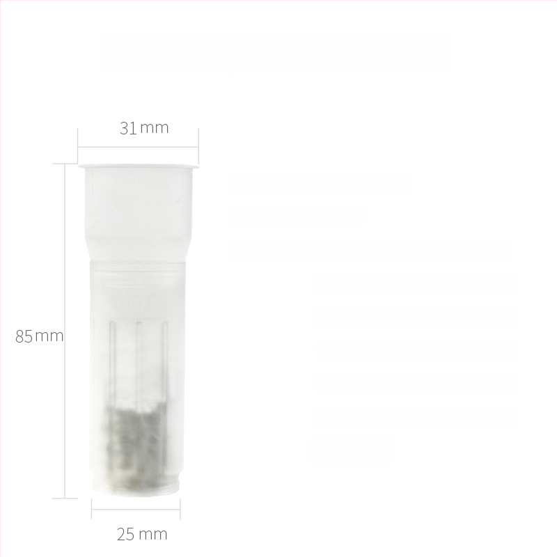 FOF skalės inhibicijos branduolys priekinio filtro elementui – be fosforo, talpa 5 g/10 g, centrinio skylės vieta priekinio filtro, skirtas namų vandens valymo įrenginiams