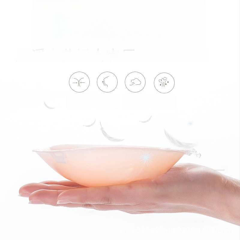 Silikono krūties pleistrai moterims, push-up efekts, nematomi, ploni, apvalūs, seksualus stilius