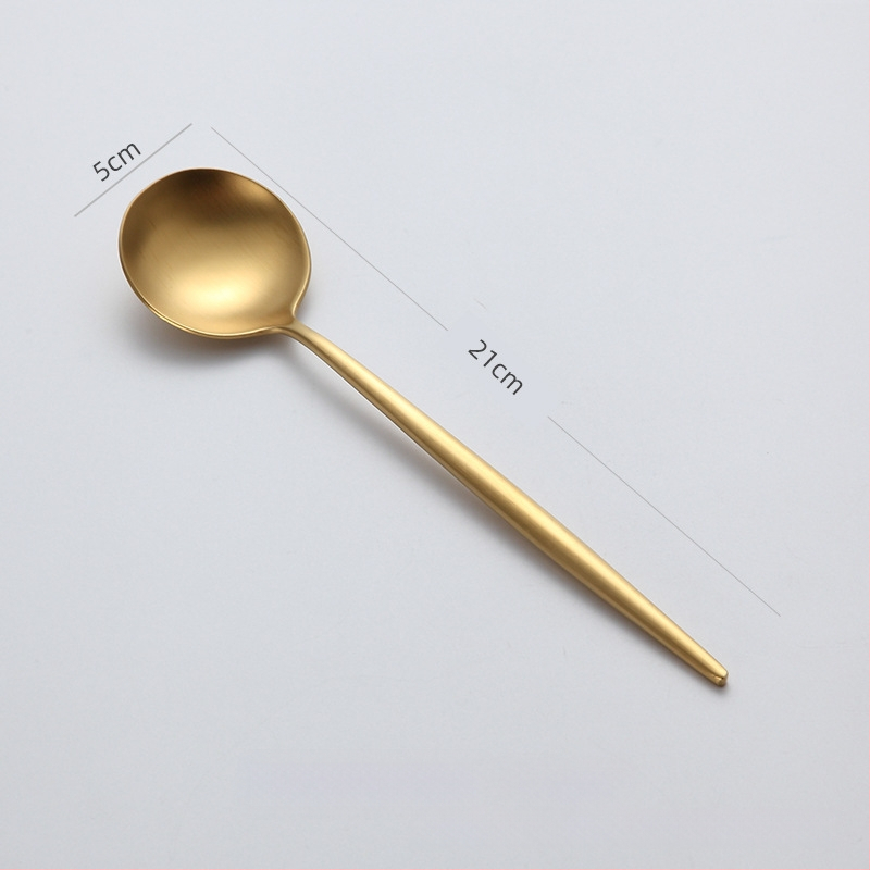 304 nerūdijančio plieno peilių, šakutė ir šaukštų rinkinys vakarietiškam stalui, šiuolaikinis minimalistinis stilius, Hemp wheel poliravimas