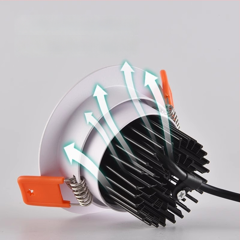 Sisse ehitatud LED seinalamp – alumiiniumkorpus, kaasaegne minimalistlik disain (LED allikas, CRI ≥95, pinge ≤36V, mudel PJ-CHSD)