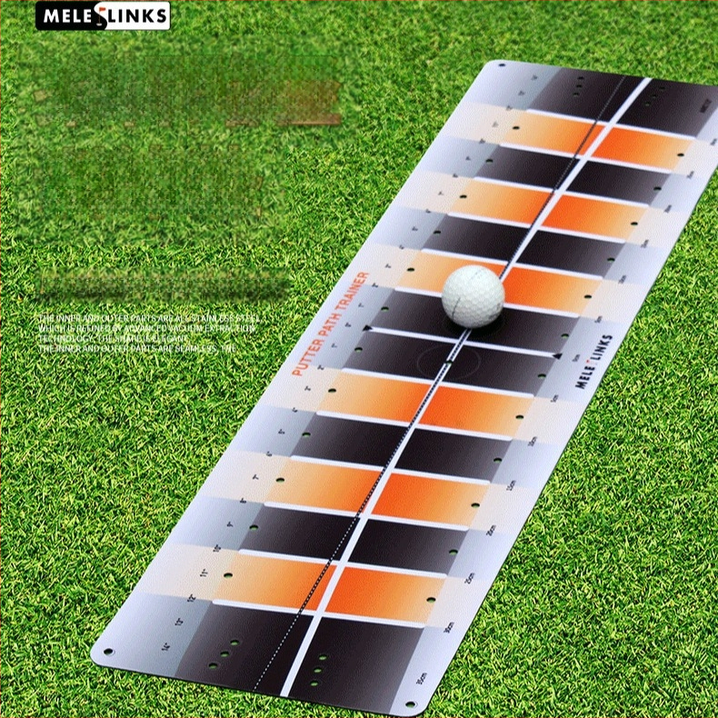 Merlot Golf Putting Track Mat – Nailonas/TPR, Logotipo pritaikymas, Paruošta privatiniam prekių ženklui