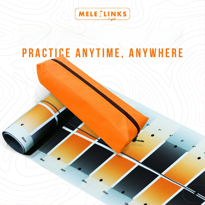 Merlot Golf Putting Track Mat – Nailonas/TPR, Logotipo pritaikymas, Paruošta privatiniam prekių ženklui